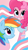 Size: 1080x1920 | Tagged: safe, artist:sallyso, derpibooru import, pinkie pie, rainbow dash, earth pony, pegasus, pony, bow, clothes, duo, female, grin, hair bow, lgbt headcanon, mare, pride, pride flag, shirt, smiling, t-shirt, tanktop, trans girl, transgender, transgender pride flag, wristband