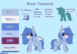Size: 1200x833 | Tagged: safe, artist:cottonsweets, derpibooru import, oc, oc:river tailwind, bat pony, bat pony oc, bat wings, female, filly, hairclip, jewelry, pendant, reference sheet, wings