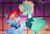 Size: 1280x880 | Tagged: safe, artist:starchan56, derpibooru import, rainbow dash, zephyr breeze, pegasus, pony, blushing, clothes, dancing, dress, ear fluff, ear piercing, earring, female, flower, gala dress, jewelry, male, mare, piercing, rose, shipping, stallion, straight, suit, tsunderainbow, tsundere, zephdash