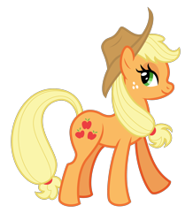 Size: 1782x2046 | Tagged: safe, alternate version, artist:mfg637, derpibooru import, applejack, derpy hooves, earth pony, pony, .svg available, digital art, simple background, solo, svg, transparent background, vector