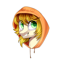 Size: 3000x3000 | Tagged: safe, artist:helemaranth, derpibooru import, oc, oc only, earth pony, pony, bust, clothes, earth pony oc, grin, hoodie, simple background, smiling, solo, transparent background