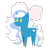 Size: 656x656 | Tagged: safe, artist:thebenalpha, derpibooru import, oc, oc:fleurbelle, alicorn, pony, alicorn oc, bow, female, golden eyes, hair bow, horn, mare, pointy ponies, simple background, transparent background, wingding eyes, wings