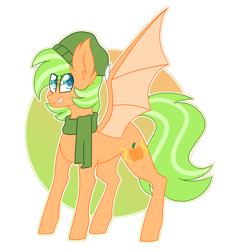 Size: 2722x2991 | Tagged: safe, artist:crazysketch101, derpibooru import, oc, oc only, oc:electric pumpkin, bat pony, pony, bat pony oc, bat wings, simple background, solo, white background, wings