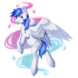 Size: 4000x4000 | Tagged: safe, artist:helemaranth, derpibooru import, oc, oc only, pegasus, pony, colored hooves, commission, flying, pegasus oc, simple background, solo, transparent background, wings, ych result