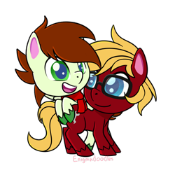 Size: 600x600 | Tagged: safe, artist:enigmadoodles, derpibooru import, oc, oc only, pony, my little pony: pony life, glasses, scarfr, simple background, transparent background