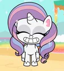 Size: 729x807 | Tagged: safe, derpibooru import, screencap, potion nova, unicorn, my little pony: pony life, pony surfin' safari, spoiler:pony life s01e22, cropped, cute, solo