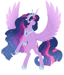 Size: 3000x3500 | Tagged: safe, artist:jack-pie, derpibooru import, princess twilight 2.0, twilight sparkle, twilight sparkle (alicorn), alicorn, the last problem, older, older twilight, simple background, transparent background