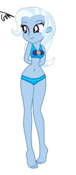 Size: 917x2100 | Tagged: safe, artist:gmaplay, derpibooru import, trixie, equestria girls, equestria girls series, forgotten friendship, clothes, simple background, solo, swimsuit, transparent background