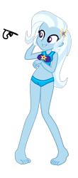 Size: 754x1710 | Tagged: safe, artist:gmaplay, derpibooru import, trixie, better together, equestria girls, forgotten friendship, clothes, simple background, solo, swimsuit, transparent background