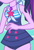 Size: 806x1191 | Tagged: safe, derpibooru import, screencap, sci-twi, twilight sparkle, better together, equestria girls, forgotten friendship, boobshot, breasts, clothes, cropped, female, geode of telekinesis, jewelry, magical geodes, necklace, sleeveless, solo, swimsuit