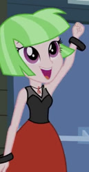 Size: 426x828 | Tagged: safe, derpibooru import, screencap, watermelody, equestria girls, equestria girls (movie), cropped, fall formal, fall formal outfits, solo