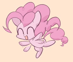 Size: 1994x1702 | Tagged: safe, artist:noupu, derpibooru import, pinkie pie, earth pony, pony, my little pony: pony life, cute, diapinkes, eyes closed, female, open mouth, solo