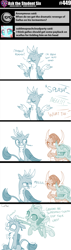 Size: 801x2836 | Tagged: safe, artist:sintakhra, derpibooru import, edit, editor:background pony #91z0, gallus, ocellus, smolder, changedling, changeling, dragon, griffon, tumblr:studentsix, crossed arms, cute, cute bug noises, diaocelles, gallabetes, looking at each other, ocellus is not amused, pencil, post-it, prank, puffy cheeks, revenge, scratching, scrunchy face, smolder is not amused, stifling laughter, talking to viewer, this will end in pain, tickling, unamused, wet, wet mane, wide eyes