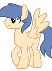 Size: 402x550 | Tagged: safe, artist:dreamdingo, derpibooru import, oc, oc only, oc:sweet bee, pegasus, pegasus oc, simple background, solo, white background, wings