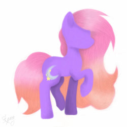 Size: 720x720 | Tagged: safe, artist:saladstarry, derpibooru import, oc, oc only, earth pony, pony, earth pony oc, raised hoof, simple background, solo, white background