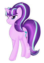 Size: 1300x1867 | Tagged: safe, artist:11-shadow, derpibooru import, starlight glimmer, pony, unicorn, female, mare, s5 starlight, simple background, smiling, solo, transparent background, watermark