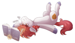 Size: 4800x2800 | Tagged: safe, artist:kikirdcz, derpibooru import, oc, oc:stroopwafeltje, pony, unicorn, book, magic, male, simple background, solo, stallion, transparent background