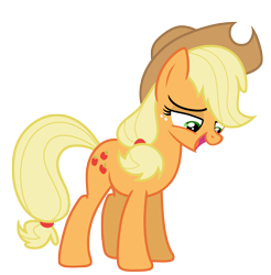 Size: 7250x7356 | Tagged: safe, artist:estories, derpibooru import, applejack, earth pony, pony, absurd resolution, simple background, solo, transparent background, vector