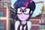 Size: 1626x1090 | Tagged: safe, artist:elioo, derpibooru import, sci-twi, twilight sparkle, equestria girls, clothes, crystal prep academy uniform, cute, female, glasses, scene interpretation, school uniform, solo, twiabetes