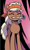 Size: 276x461 | Tagged: safe, derpibooru import, idw, earth pony, pony, spoiler:comic, spoiler:comic79, blonde, cute, female, hammer, headband, mare, mouth hold, smiling, unnamed character, unnamed pony