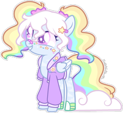 Size: 1484x1360 | Tagged: safe, artist:kurosawakuro, derpibooru import, oc, pegasus, pony, clothes, female, hoodie, simple background, solo, teenager, transparent background