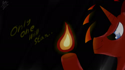 Size: 1920x1080 | Tagged: safe, derpibooru import, oc, dark, fire, red and black oc