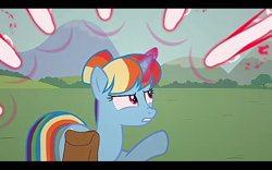 Size: 1280x800 | Tagged: safe, artist:agrol, derpibooru import, screencap, rainbow dash, pegasus, pony, solo