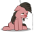 Size: 2233x2143 | Tagged: safe, artist:mrkat7214, derpibooru import, oc, oc only, oc:ace play, earth pony, pony, facial hair, floppy ears, goatee, high res, male, messy mane, runny nose, sick, simple background, sitting, solo, stallion, thermometer, transparent background, vector