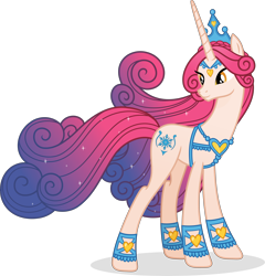 Size: 6708x7001 | Tagged: safe, artist:pumpkinpieforlife, derpibooru import, princess amore, pony, absurd resolution, show accurate, simple background, solo, transparent background, vector