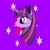 Size: 1280x1280 | Tagged: safe, artist:shouji-kun, derpibooru import, twilight sparkle, pony, cutie mark background, female, mare, profile, solo