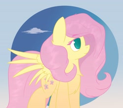 Size: 4096x3610 | Tagged: safe, artist:ponyangle, derpibooru import, fluttershy, pegasus, pony, female, mare, solo