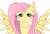 Size: 768x517 | Tagged: safe, artist:namaenonaipony, derpibooru import, fluttershy, pegasus, pony, blushing, cute, shyabetes, solo