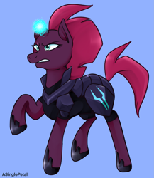 Size: 2153x2480 | Tagged: safe, artist:asinglepetal, derpibooru import, tempest shadow, unicorn, my little pony: the movie, broken horn, horn