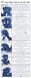 Size: 1400x3500 | Tagged: safe, artist:jessy, artist:steve, edit, princess luna, alicorn, human, pony, ::o, adorkable, bedroom eyes, blushing, chin scratch, colored, covering, crying, cute, daaaaaaaaaaaw, doing loving things, dork, ears, female, floppy ears, happy, heart, hentai caption, hiding, hnnng, looking at you, lunabetes, mare, marriage proposal, meme, not doing hurtful things to your waifu, open mouth, photoshop, raised hoof, shy, smiling, spread wings, surprised, sweet dreams fuel, tears of joy, text, text edit, waifu, weapons-grade cute, wing hands