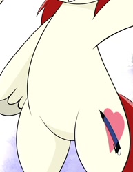 Size: 1124x1455 | Tagged: safe, artist:an-tonio, derpibooru import, edit, oc, oc:silver draw, pony, unicorn, my little pony: pony life, belly, bipedal, cropped, featureless crotch, pictures of bellies, solo