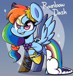 Size: 2255x2371 | Tagged: safe, artist:sakukitty, derpibooru import, rainbow dash, pegasus, pony, alternate hairstyle, clothes, cute, dashabetes, dress, female, gala dress, heart eyes, high res, mare, smiling, solo, spread wings, wingding eyes, wings