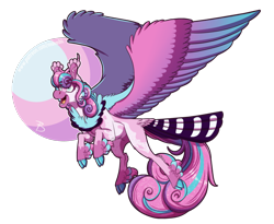 Size: 1950x1600 | Tagged: safe, artist:inuhoshi-to-darkpen, derpibooru import, princess flurry heart, alicorn, open mouth, simple background, transparent background