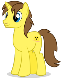 Size: 3000x3781 | Tagged: safe, artist:keronianniroro, derpibooru import, oc, oc only, oc:grapefruit face, pony, unicorn, male, simple background, stallion, transparent background, vector