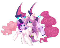 Size: 2200x1750 | Tagged: safe, artist:shady-bush, derpibooru import, oc, oc only, bat pony, original species, pony, female, mare, scented pony, simple background, transparent background