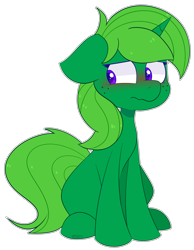 Size: 2072x2672 | Tagged: safe, artist:jetjetj, derpibooru import, part of a set, oc, oc:lime dream, pony, unicorn, commission, female, mare, simple background, solo, transparent background, ych result