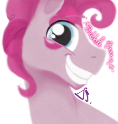 Size: 796x832 | Tagged: safe, artist:dsstoner, bubble berry, pinkie pie, earth pony, pony, male, rule 63, smiling, smiling at you, solo, stallion