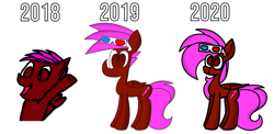 Size: 2000x979 | Tagged: safe, artist:rainbowbacon, derpibooru import, oc, oc:rainbowbacon, pegasus, pony, 2018, 2019, 2020, art progress, female, pegasus oc, simple background, white background, wings