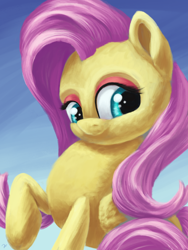 Size: 3000x4000 | Tagged: safe, artist:flusanix, derpibooru import, fluttershy, pegasus, pony, bust, female, looking at you, mare, portrait, solo