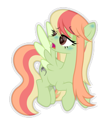 Size: 1800x2100 | Tagged: safe, artist:ponkus, derpibooru import, oc, oc only, oc:gray lily, pegasus, pony, simple background, solo, transparent background