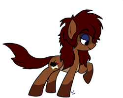 Size: 999x800 | Tagged: safe, artist:princesslovelypony, derpibooru import, pony, bedroom eyes, crossover, long tail, oliver and company, ponified, raised hoof, rita