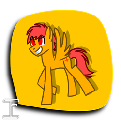 Size: 1080x1080 | Tagged: safe, artist:itzf1ker1, derpibooru import, oc, pegasus, pony, solo