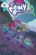 Size: 659x1000 | Tagged: safe, artist:muffy levy, derpibooru import, idw, applejack, fluttershy, pinkie pie, rainbow dash, rarity, twilight sparkle, earth pony, pegasus, pony, unicorn, spoiler:comic94, cover, crossed hooves, lying down, mane six, on back, preview, starry eyes, wingding eyes