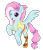 Size: 1188x1390 | Tagged: safe, artist:nathayro37, derpibooru import, kerfuffle, pegasus, pony, rainbow roadtrip, cute, female, fufflebetes, looking at you, mare, one eye closed, open mouth, simple background, transparent background, wink