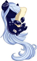 Size: 480x800 | Tagged: safe, artist:happy-go-creative, derpibooru import, oc, earth pony, pony, chibi, female, mare, pillow, simple background, solo, transparent background