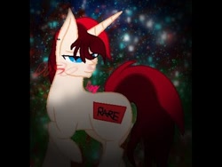 Size: 480x360 | Tagged: safe, derpibooru import, oc, oc:daddyofive, pony, unicorn, daddyofive, ponified, solo, youtuber